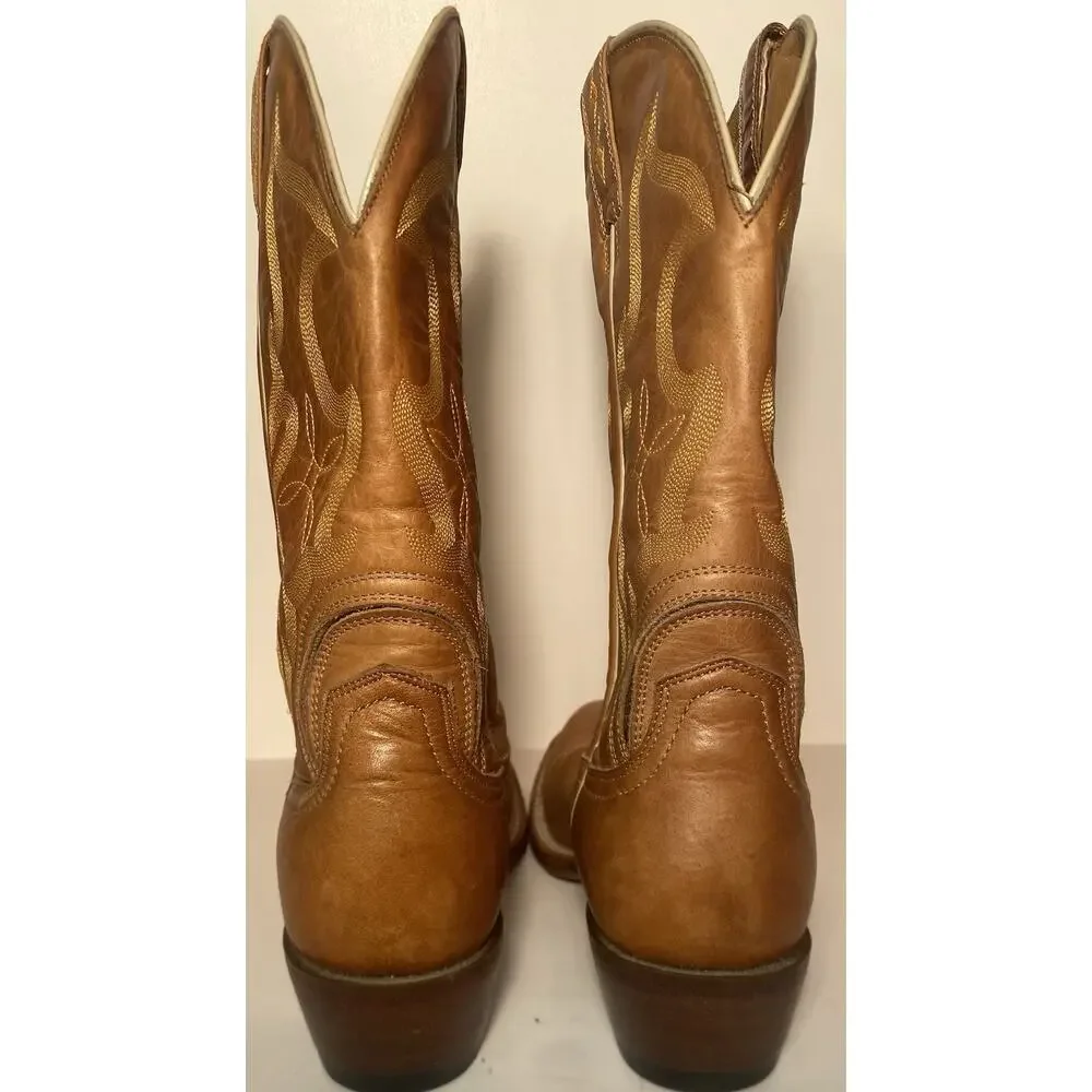 Ariat Men’s Western Cowboy Boots Brown Leather MPN 10007963 Size 9D